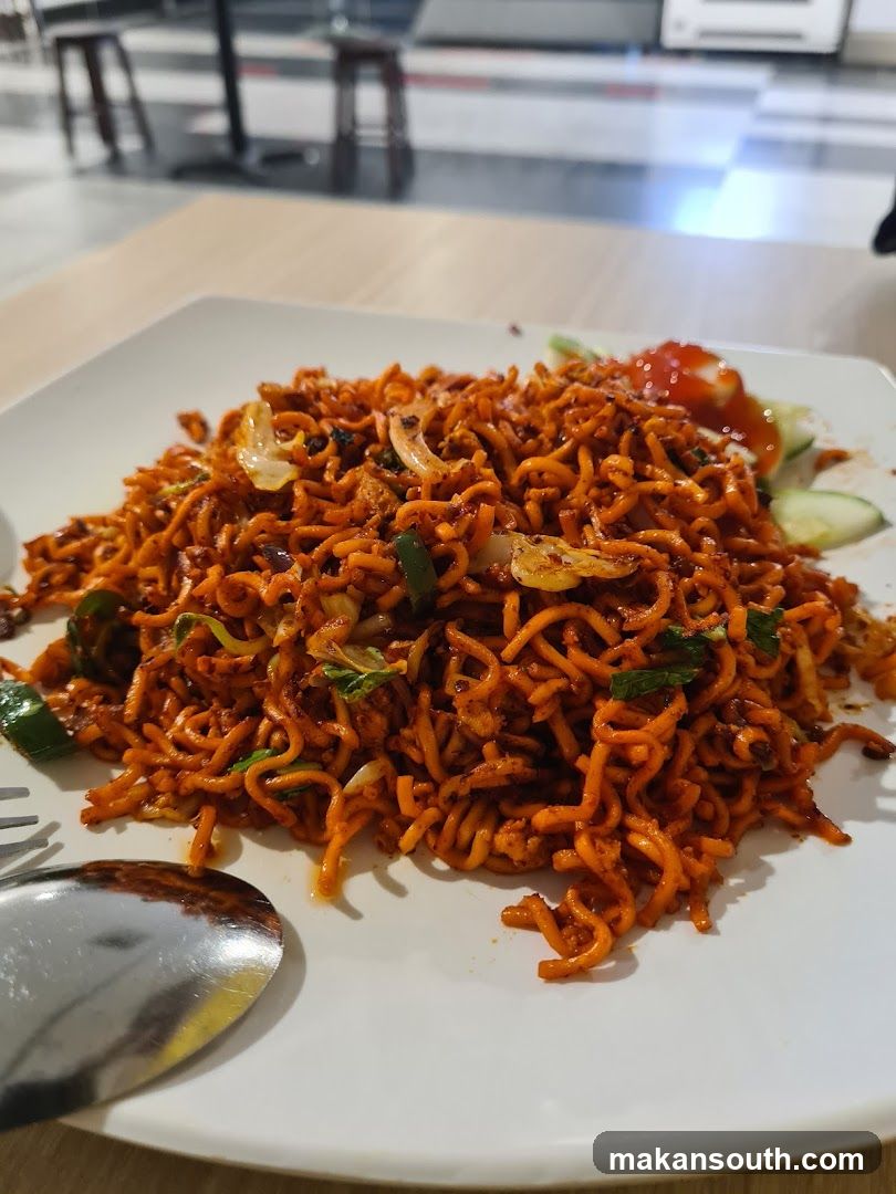 Fried Noodles Dish