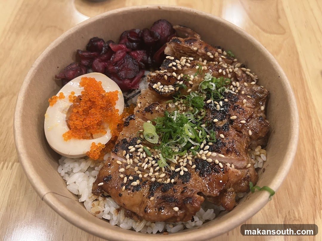 Grilled Chicken Bowl with Toppings