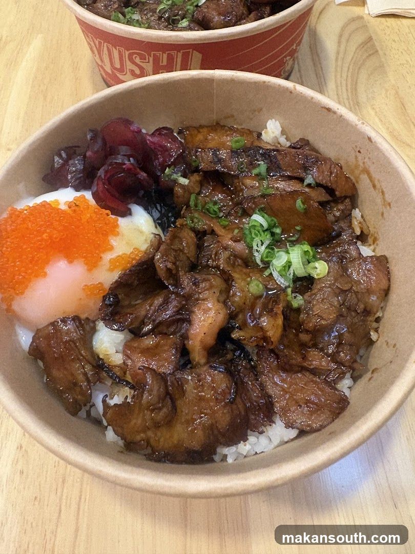 Bowl with Meat and Egg