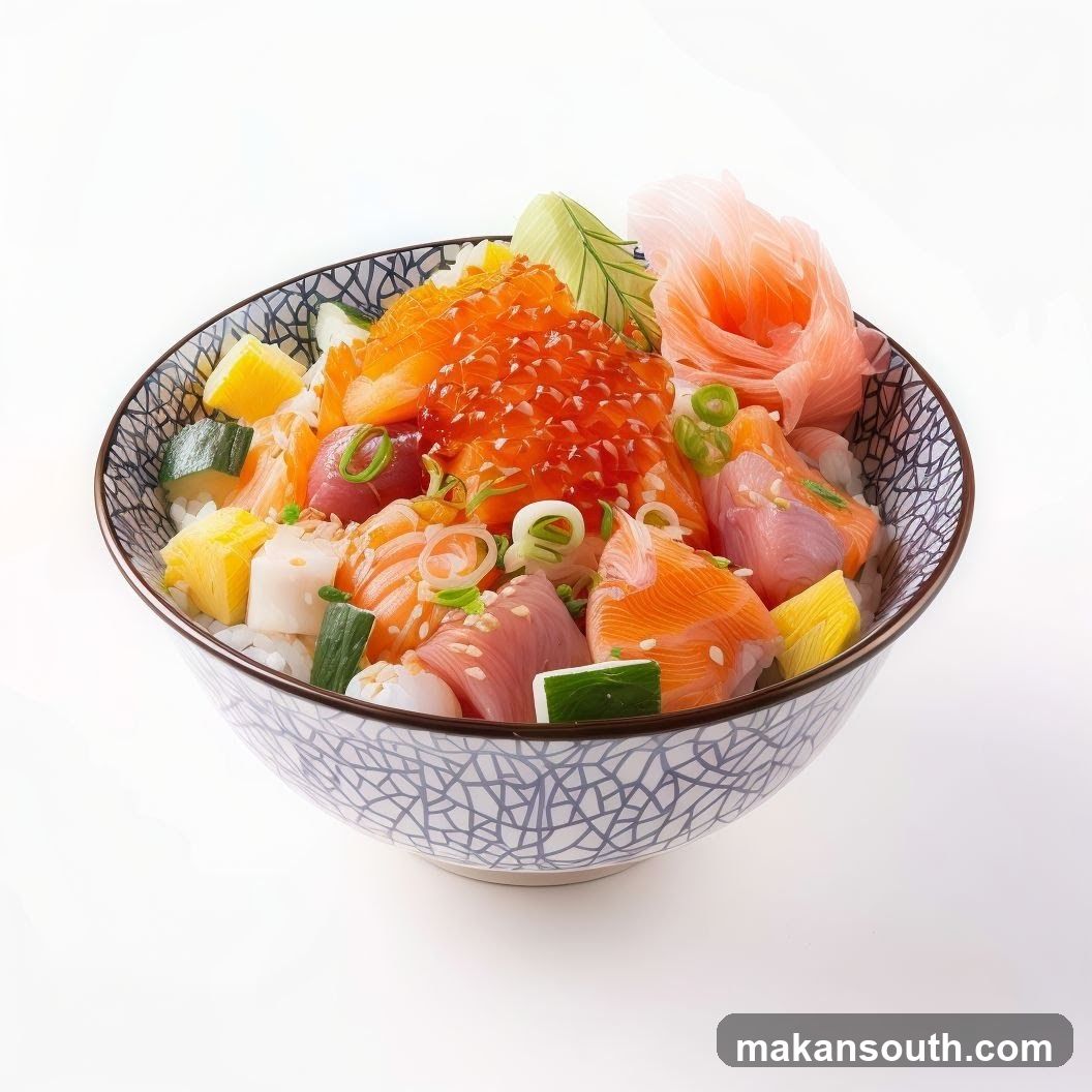 Sashimi Bowl with Rice