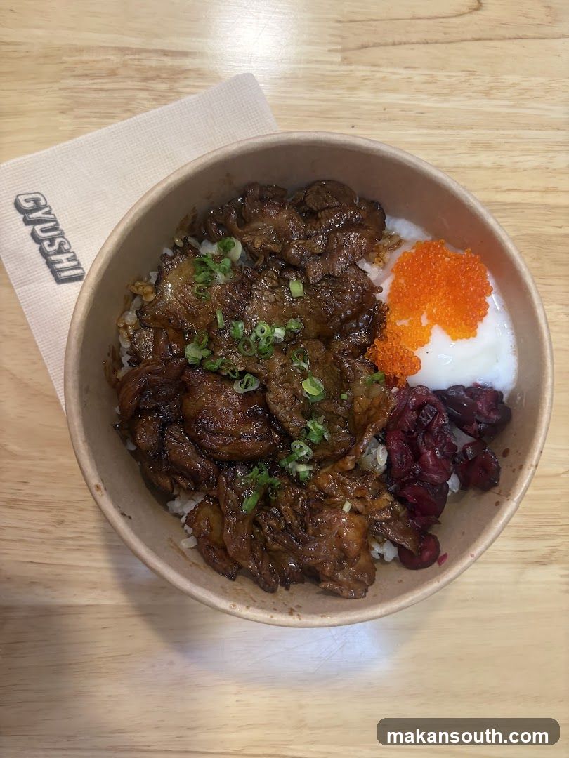 Bowl with Meat and Toppings