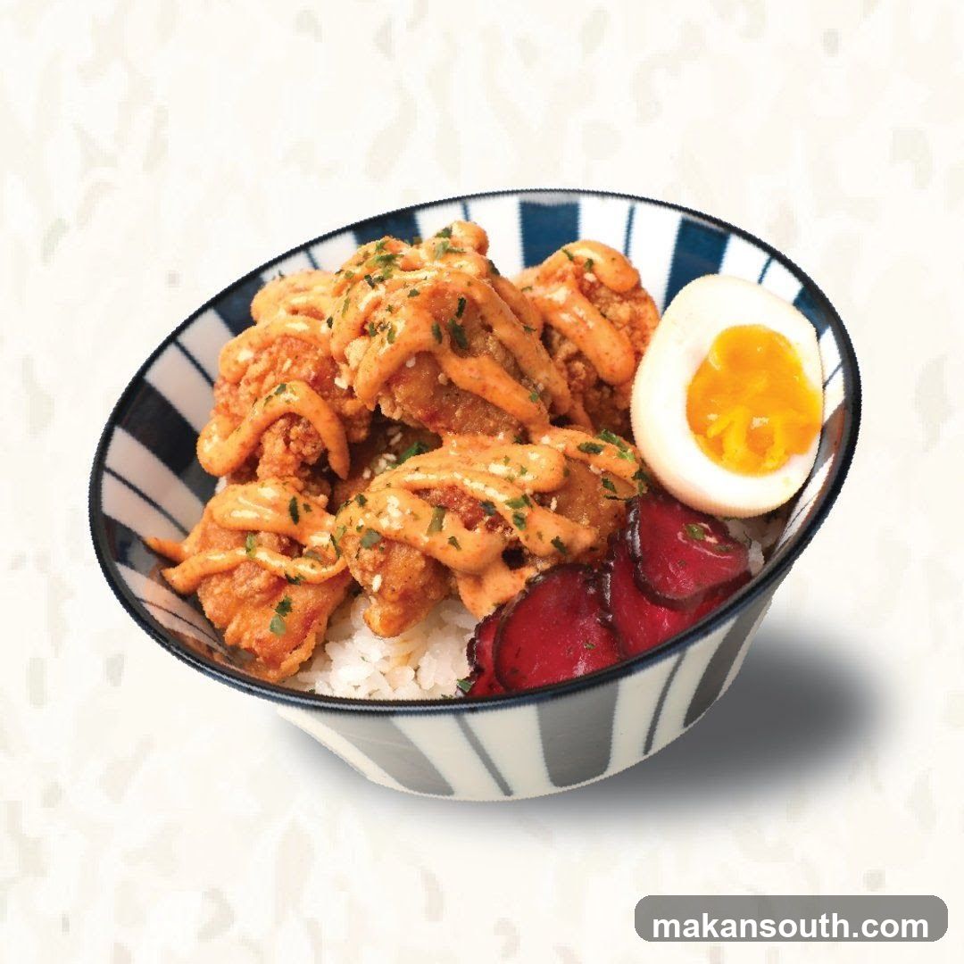 Korean Fried Chicken Rice Bowl