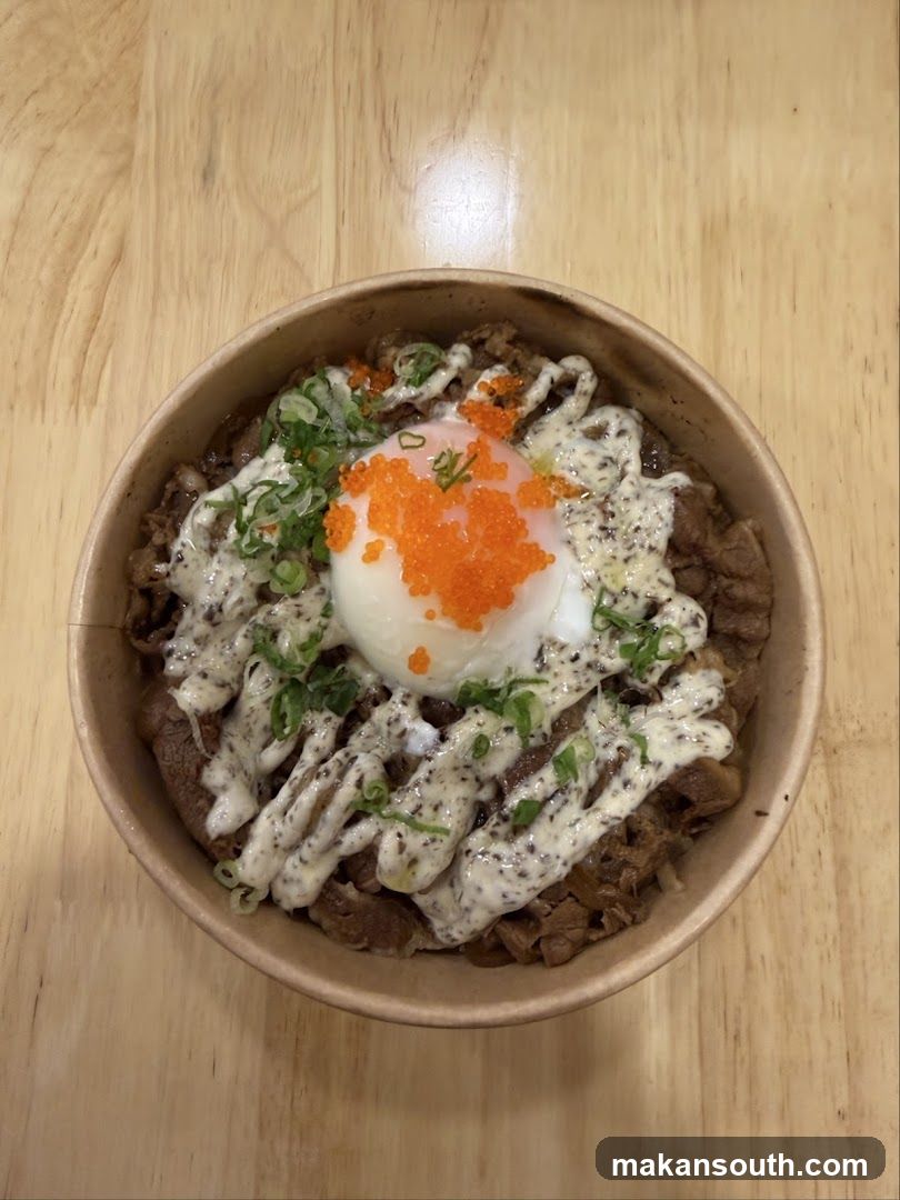 Bowl with Egg and Toppings