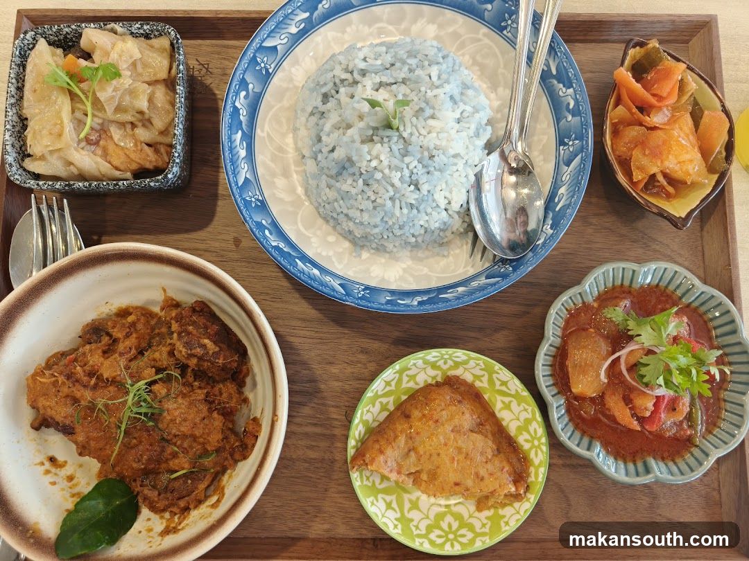 Thailand-style meal spread
