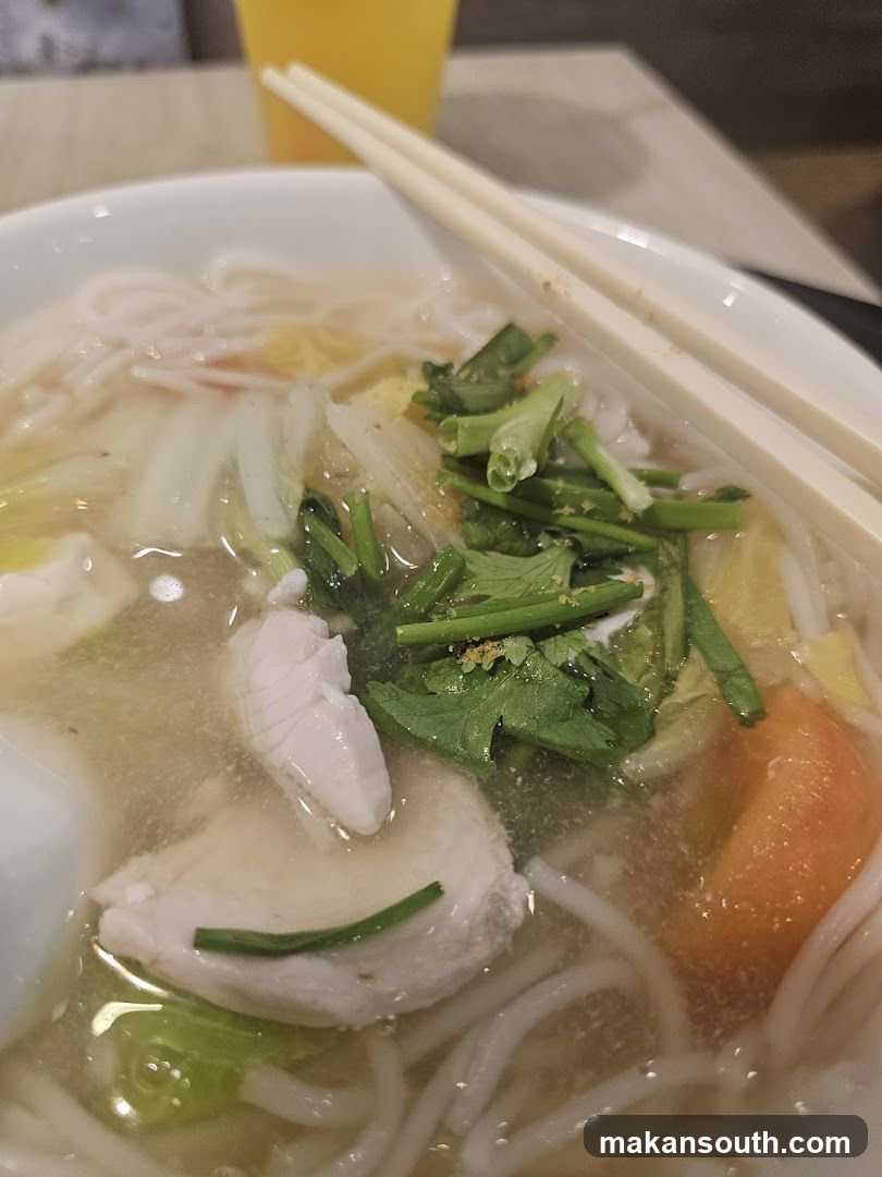 Noodle Soup with Chicken and Vegetables
