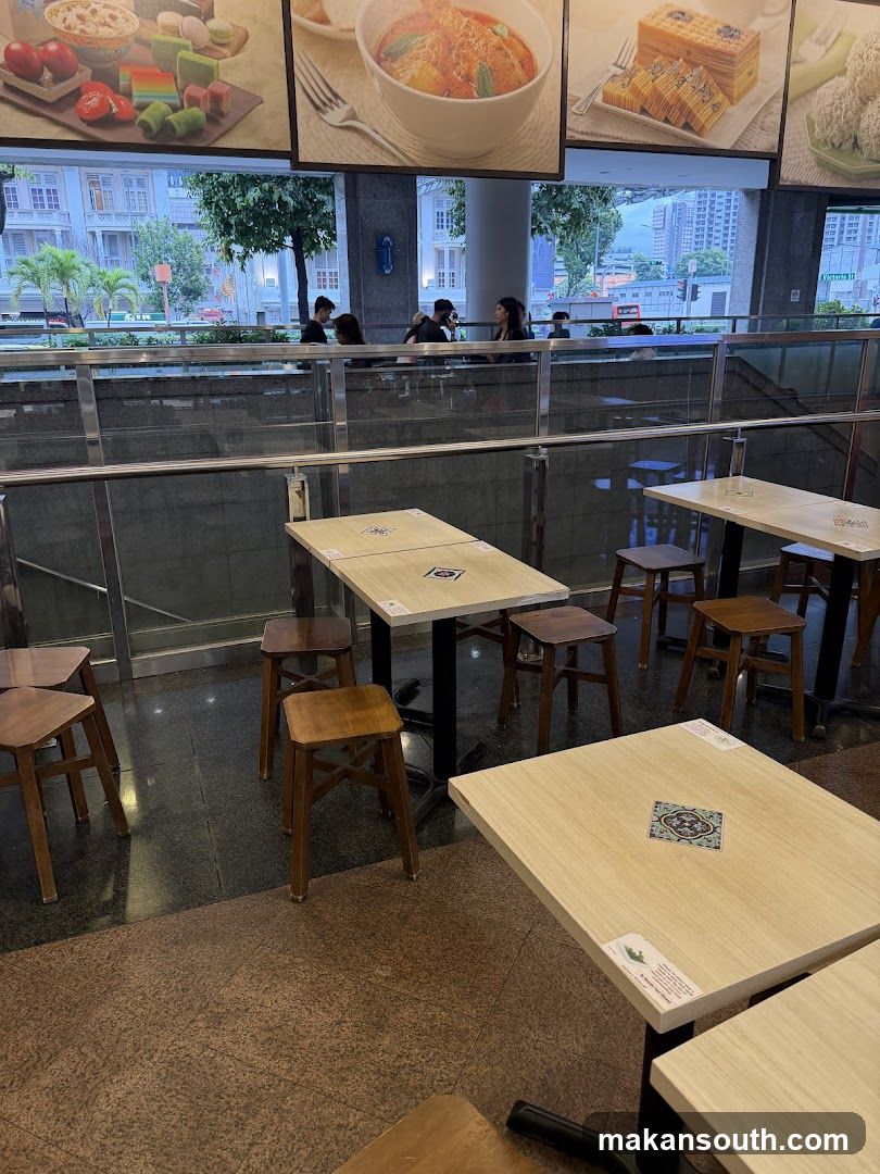 Dining Area with Menu Boards