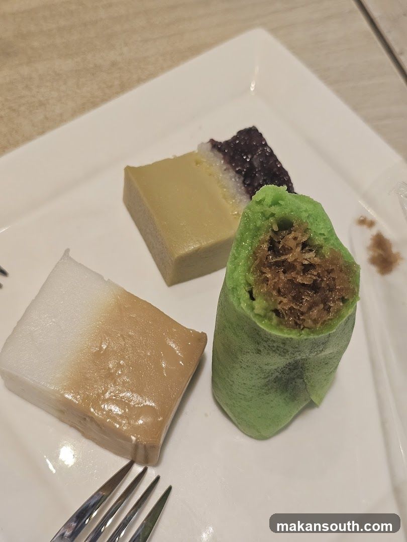 Dessert Plate with Traditional Cakes