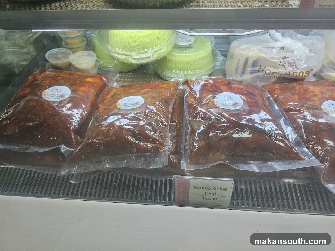 Nonya Achar Display