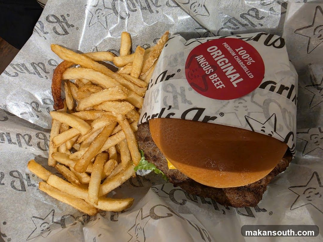 Burger and Fries