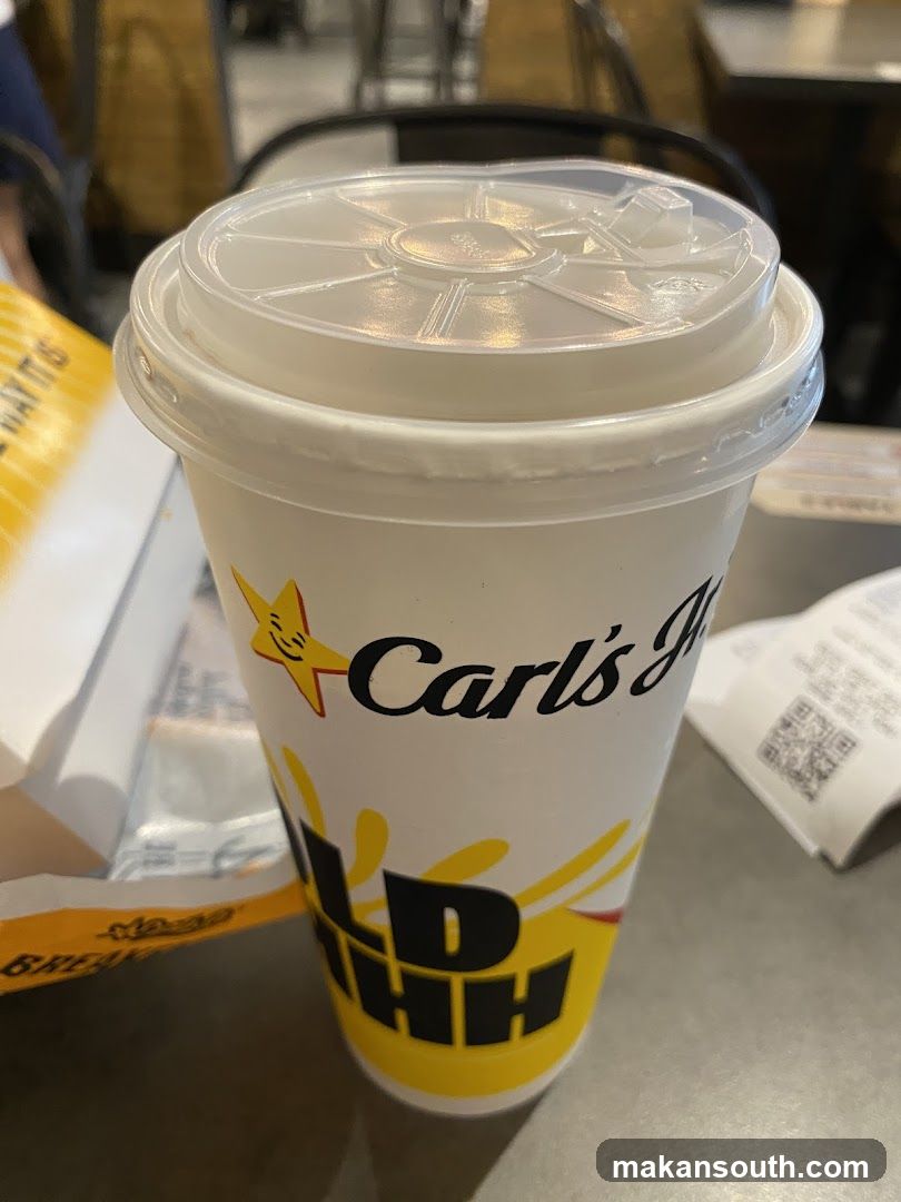 Carl's Jr. Drink Cup