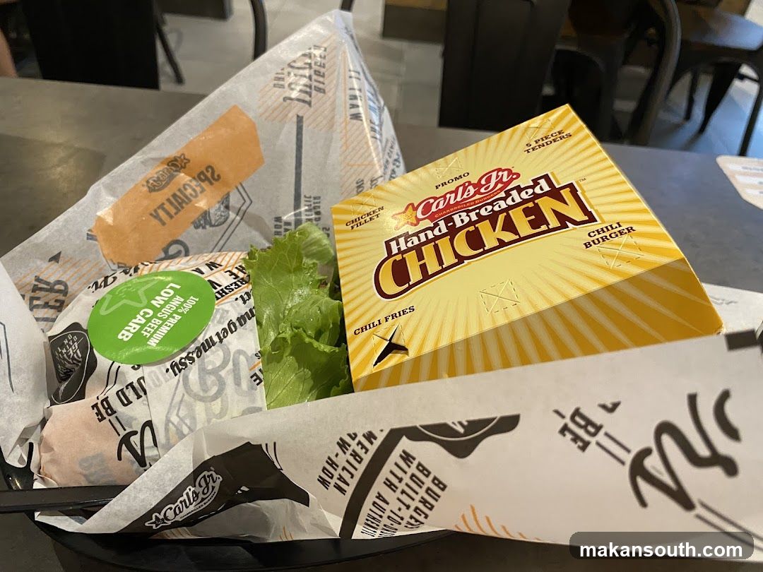 Carls Jr. Hand-Breaded Chicken Meal