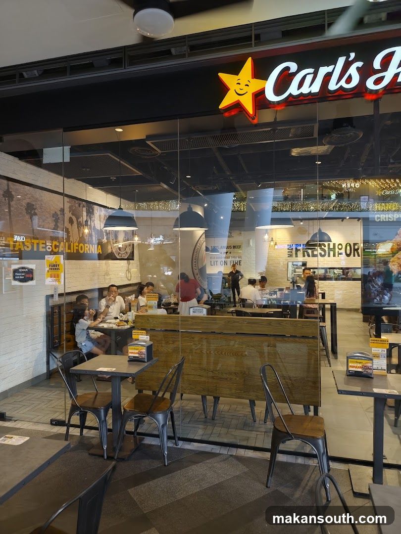 Carl's Jr Restaurant Interior View