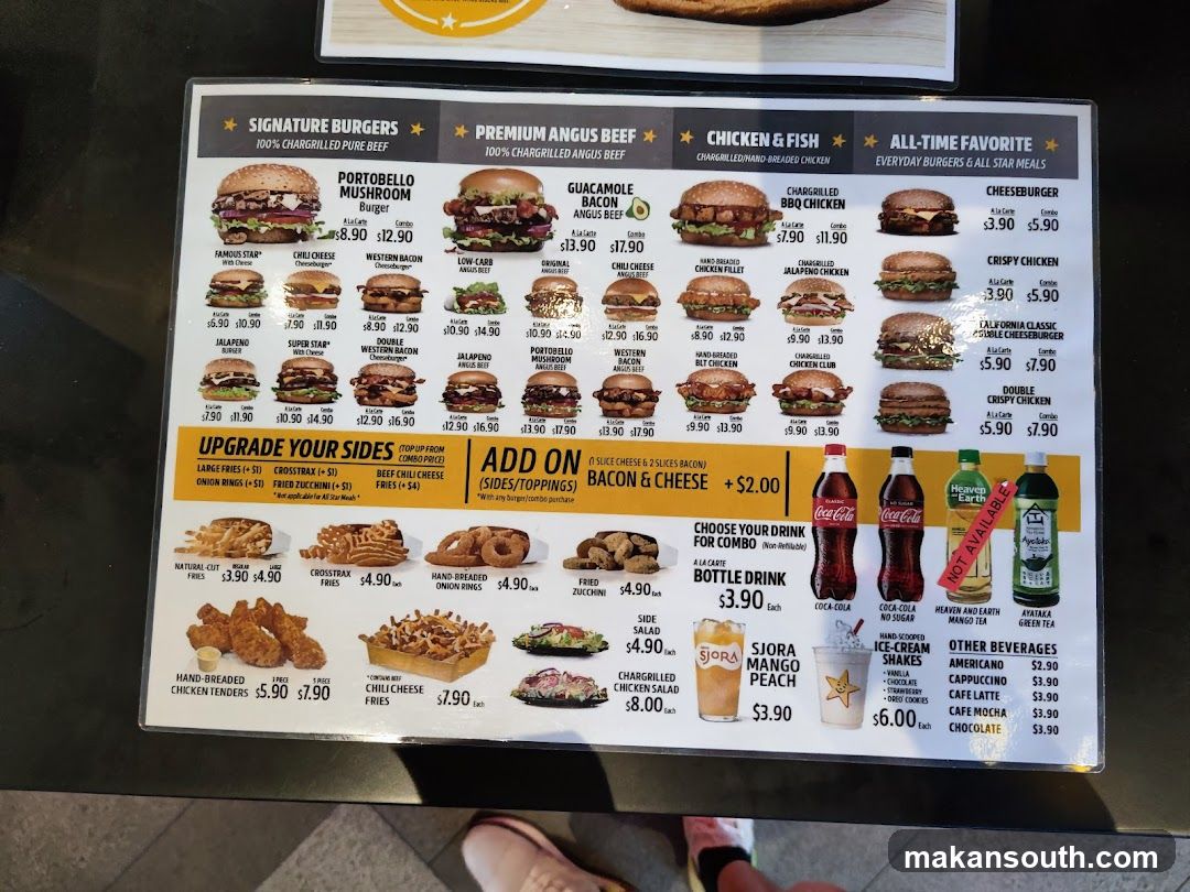Burger Joint Menu Board
