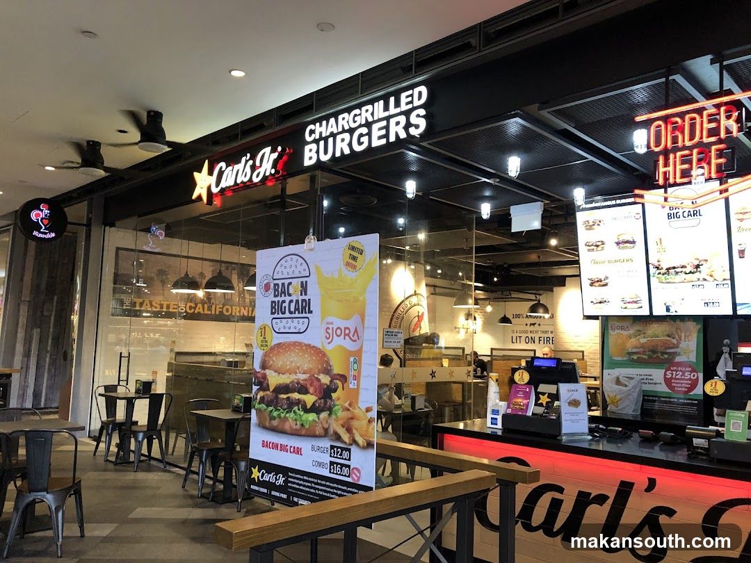 Carl's Jr Chargrilled Burgers Storefront Interior View