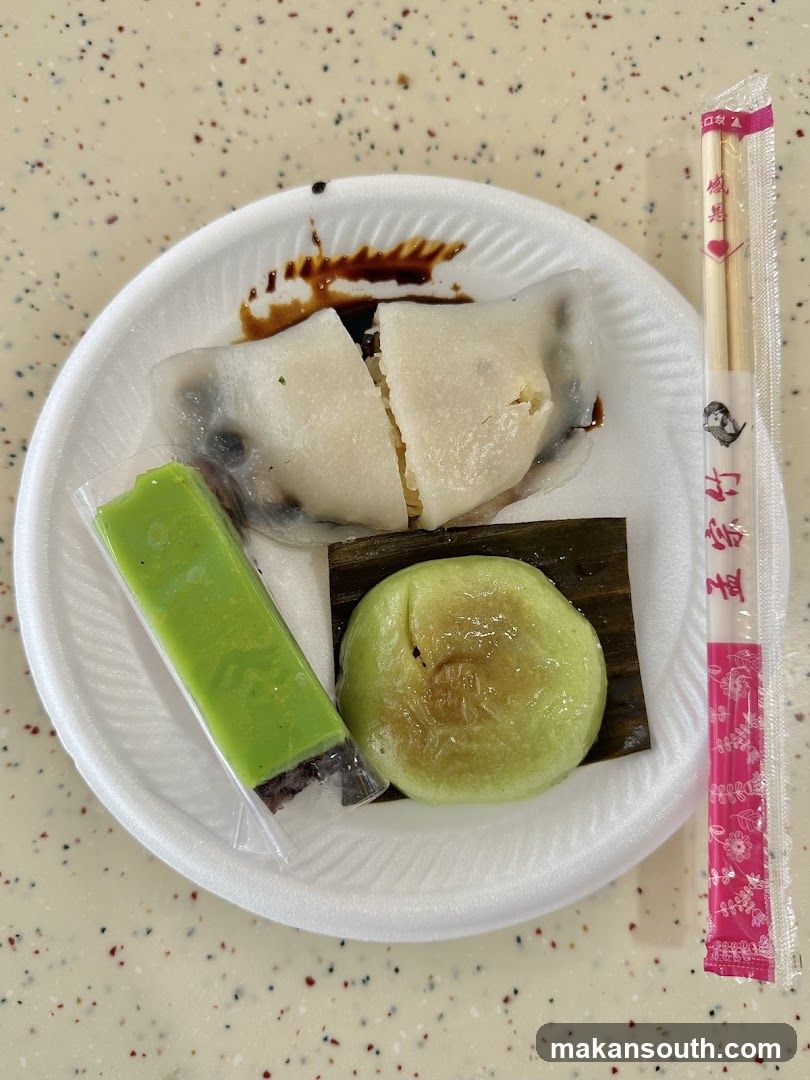Assortment of Asian Desserts