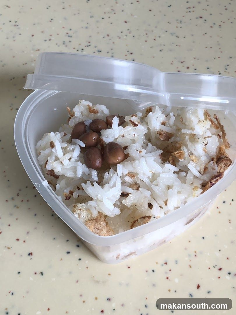 Rice with Peanuts