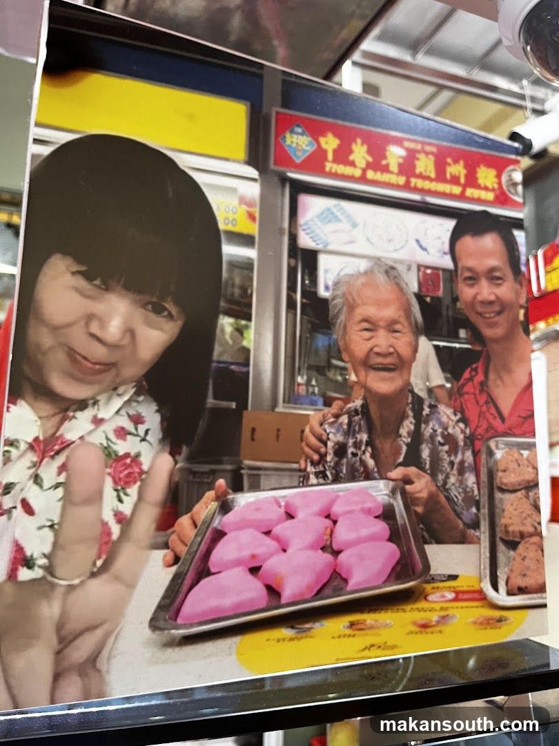 People with food