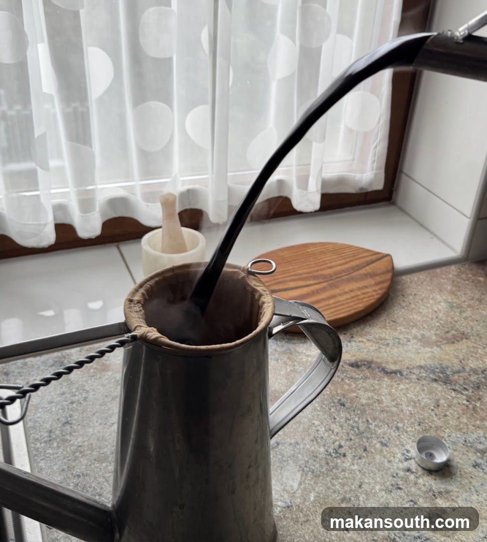 Coffee Brewing Setup