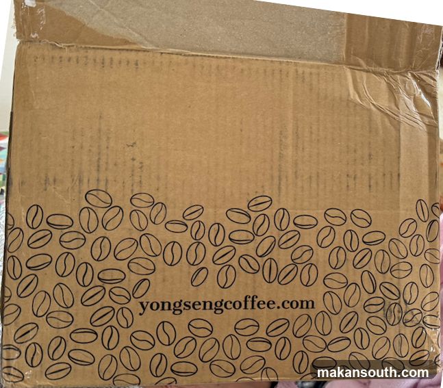 Yong Seng Coffee Cardboard Box