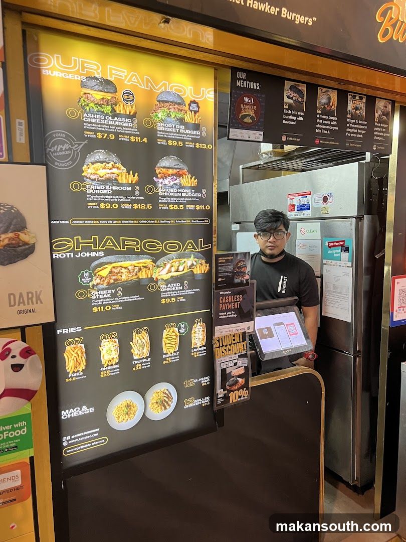 Burger Shop Interior View