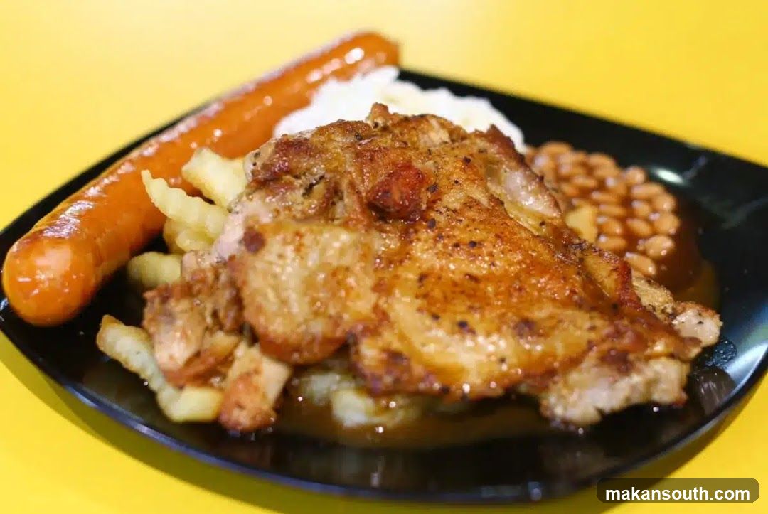 Chicken Plate with Sides