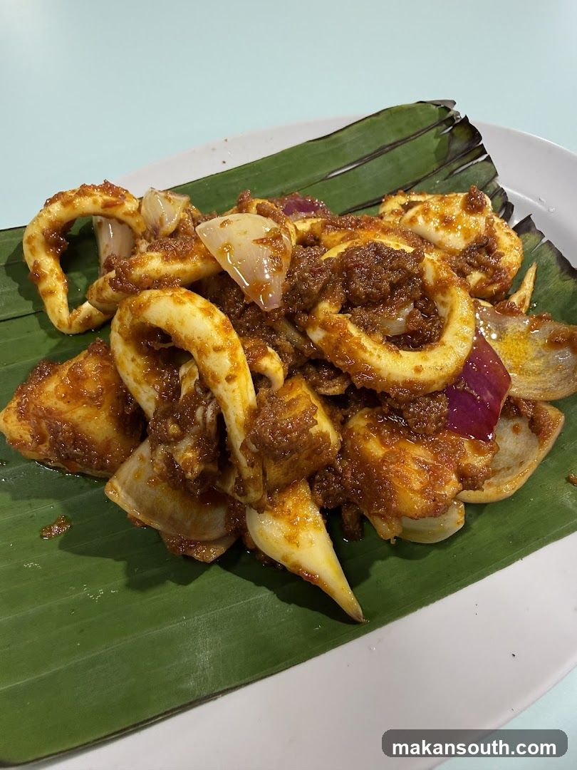 Squid with Spiced Minced Meat