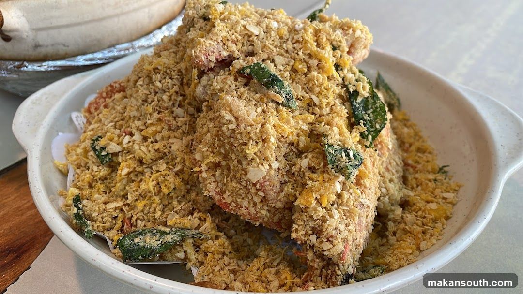 Breaded Fried Chicken with Curry Leaves