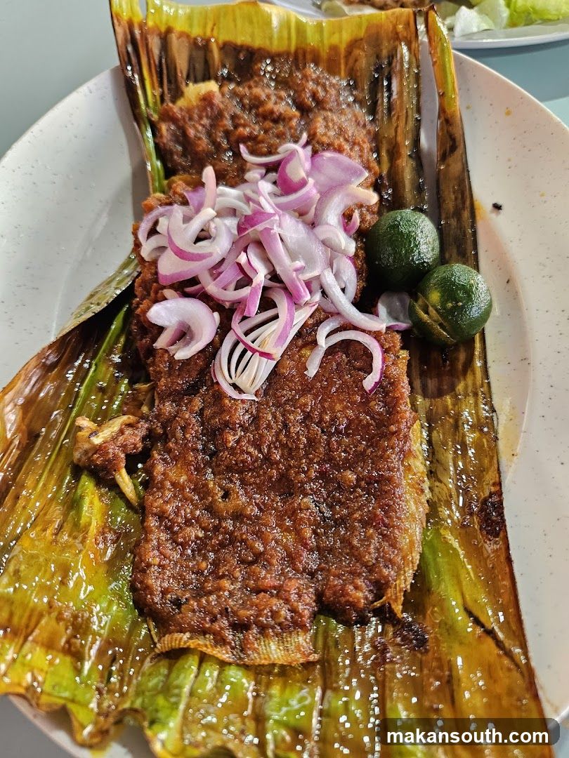 Grilled Fish with Sambal and Onions