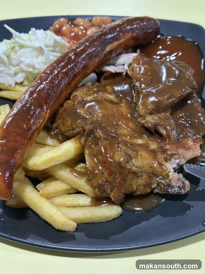 Sausage and Chicken Plate
