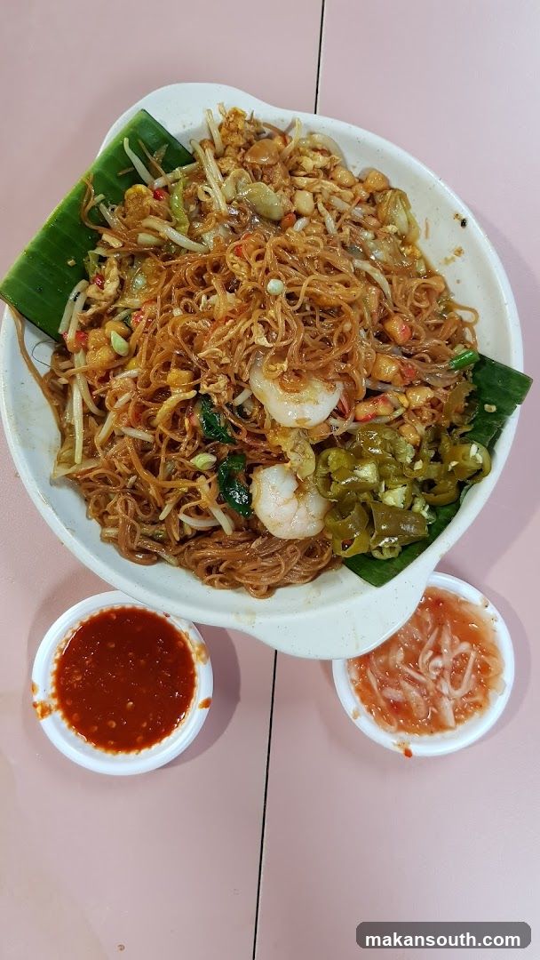 Noodle Dish with Sauces