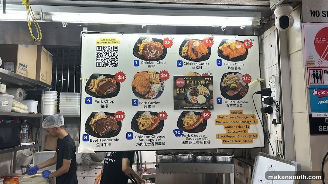 Food Menu Board