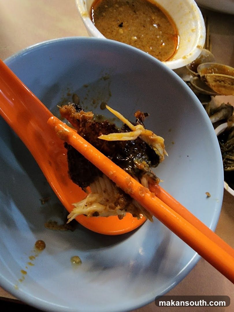 Food with Chopsticks and Spoon