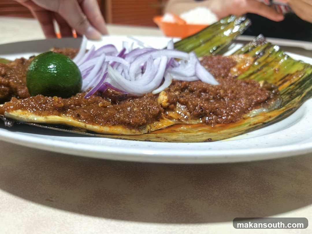 Grilled Fish with Sambal and Onions