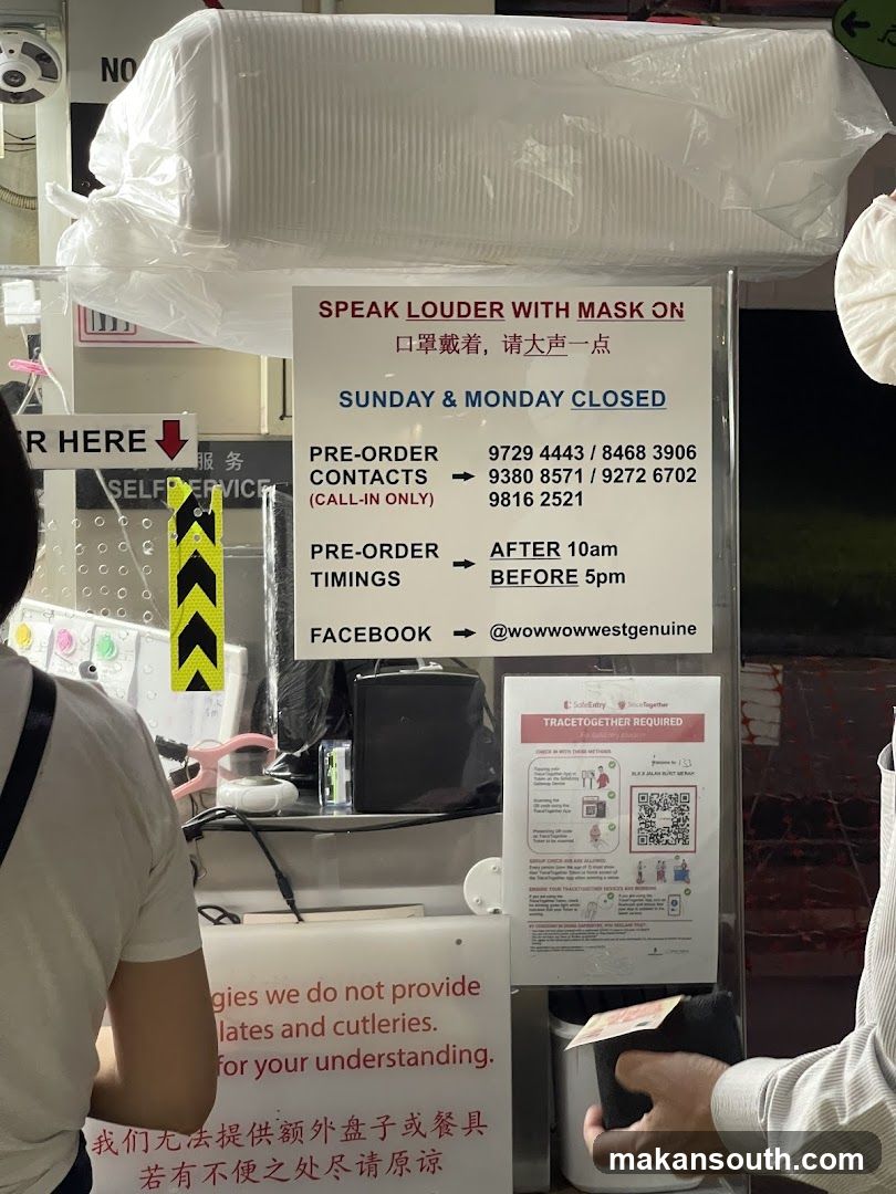 Food Stall Signage and Supplies