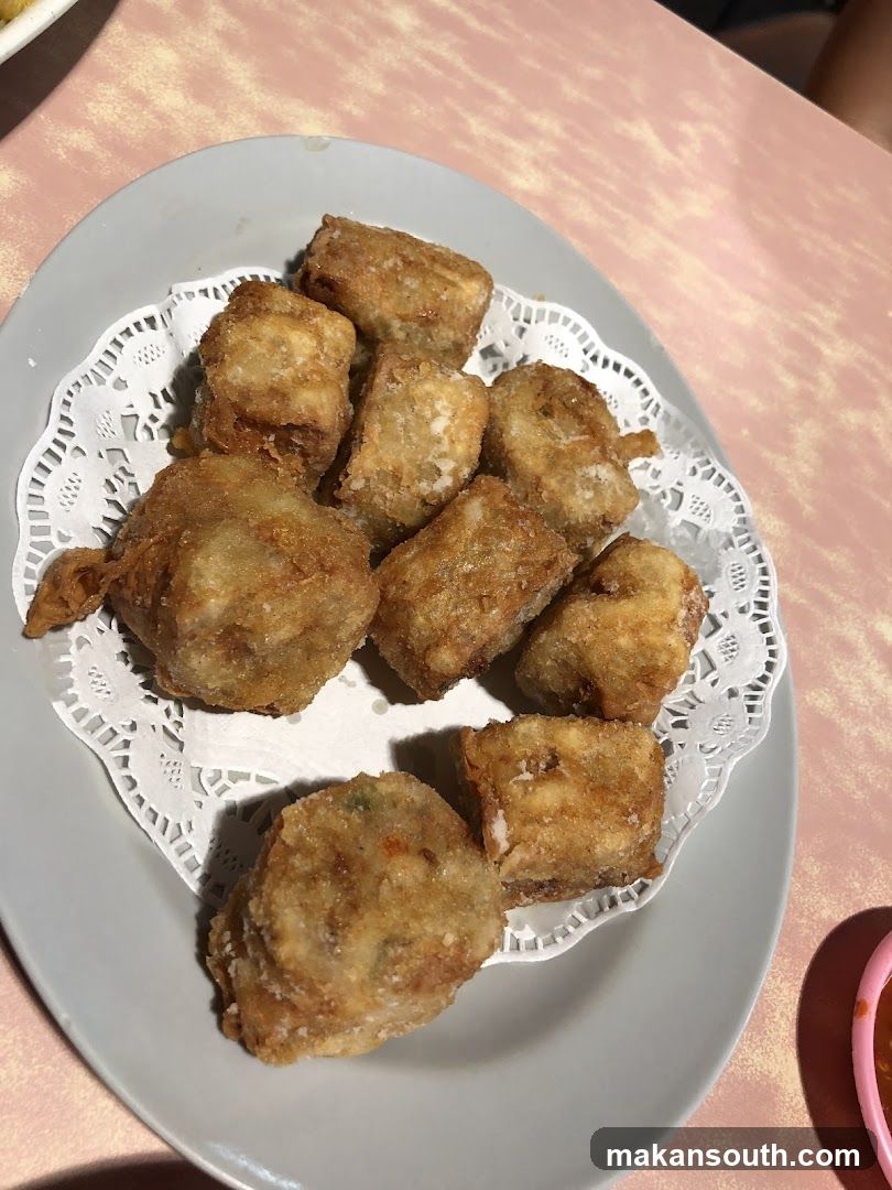 Fried Food on Plate