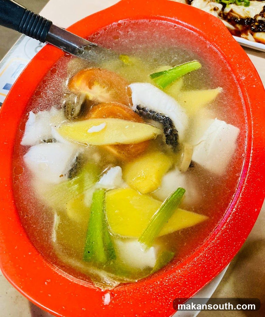 Soup with Fish and Vegetables