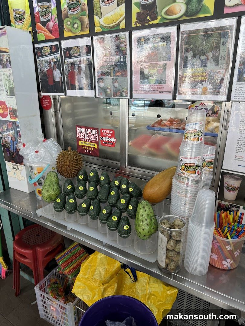 Fruit Juice Stall Display