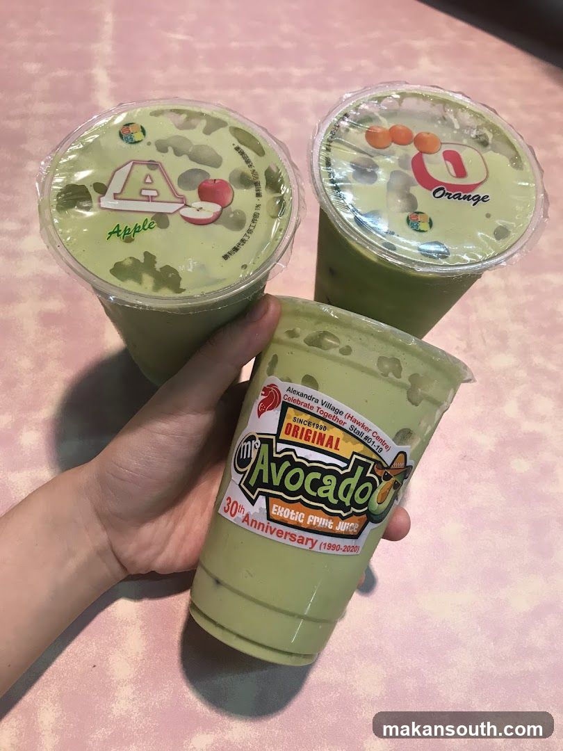 Avocado Juice and Fruit Smoothies