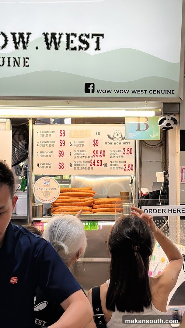 Food Stall Interior View