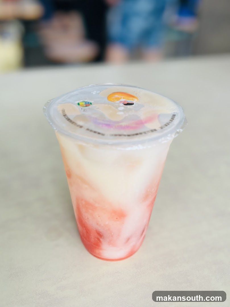 Iced Drink in Plastic Cup