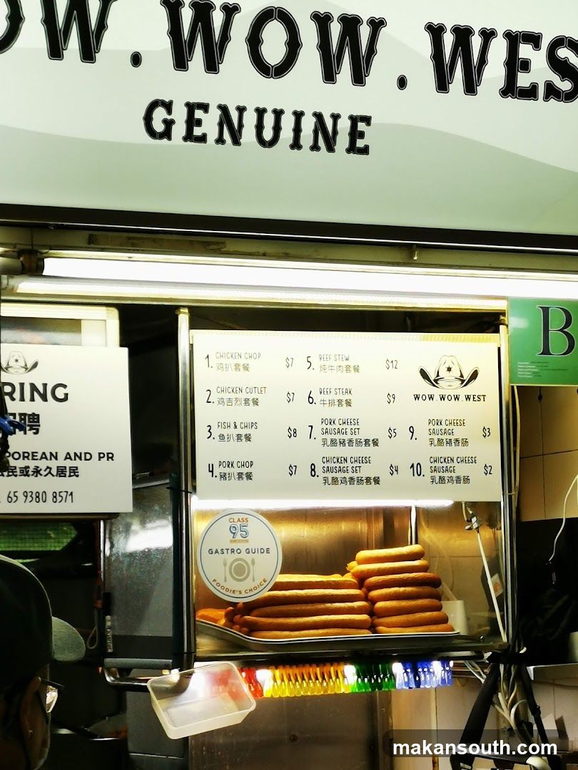 Food Stall Interior View