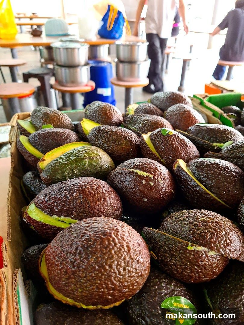 Avocados in Market