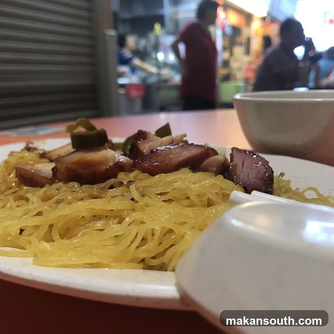 Noodle Dish with Roast Meat