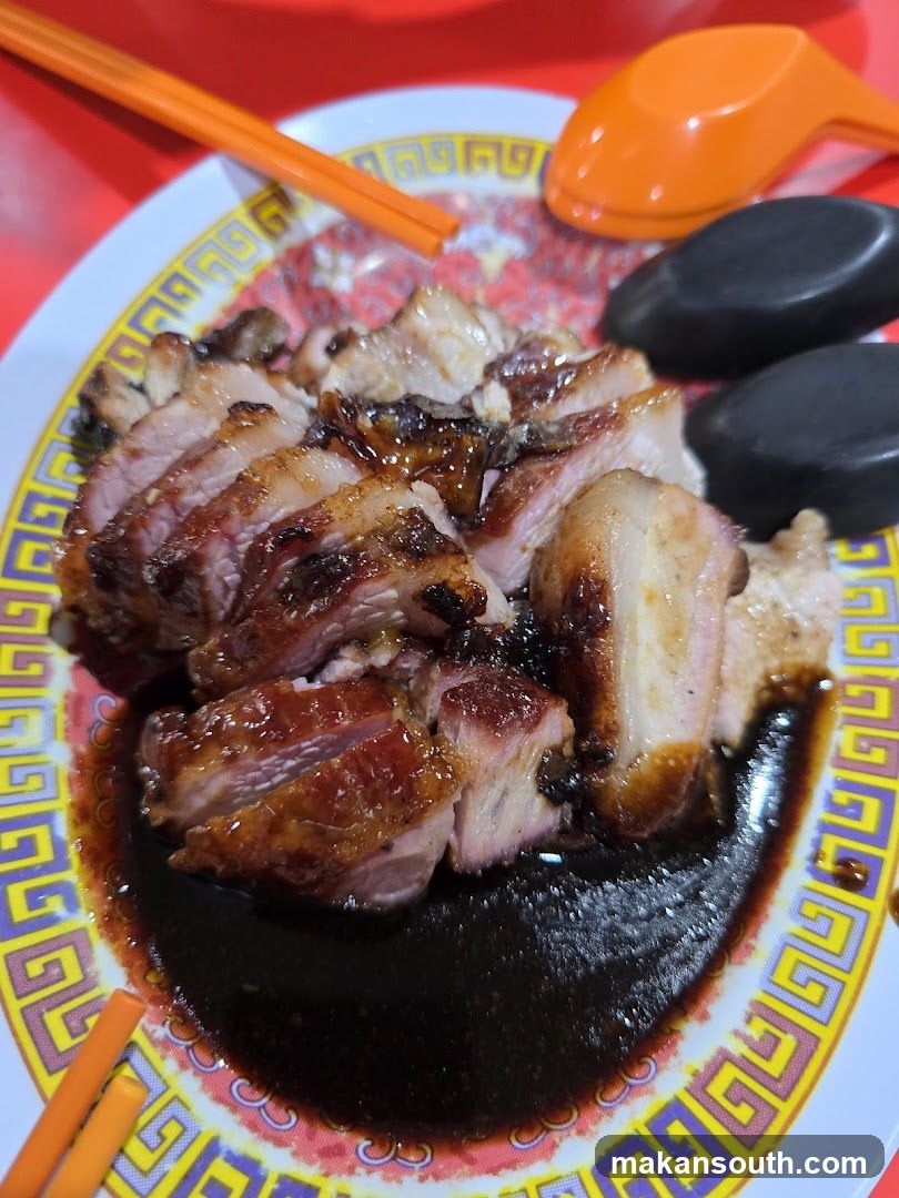 Sliced Roasted Pork with Sauce