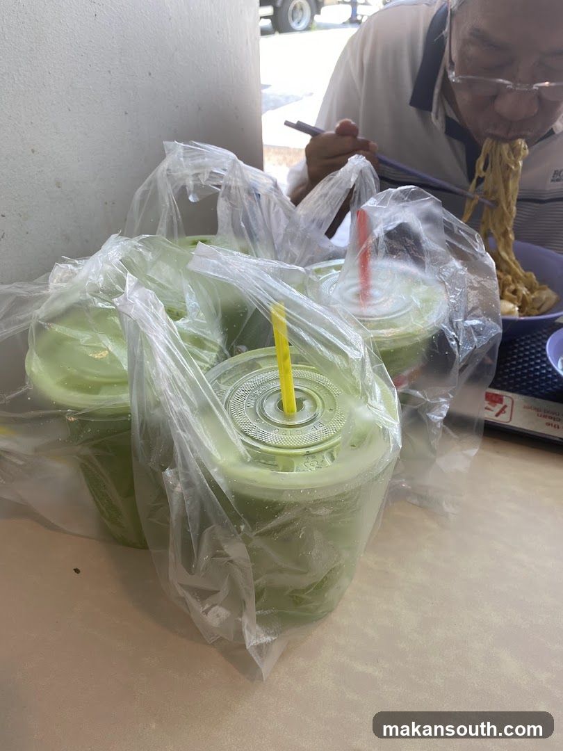 Green Drinks and Noodles