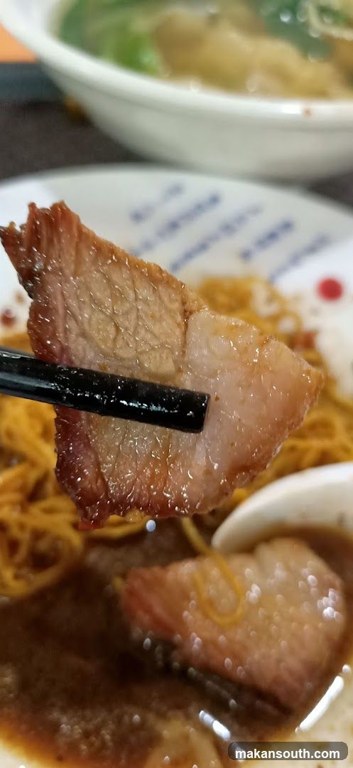 Noodle Dish with Chopsticks