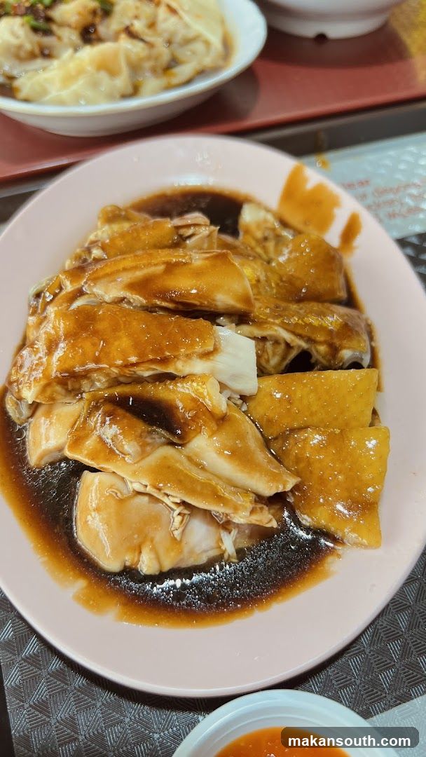 Hainanese Chicken Rice with Sauce