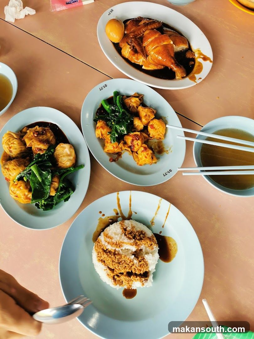 Hainanese Chicken Rice Meal