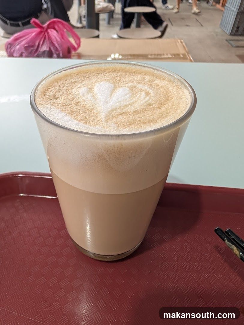 Latte with Heart Art
