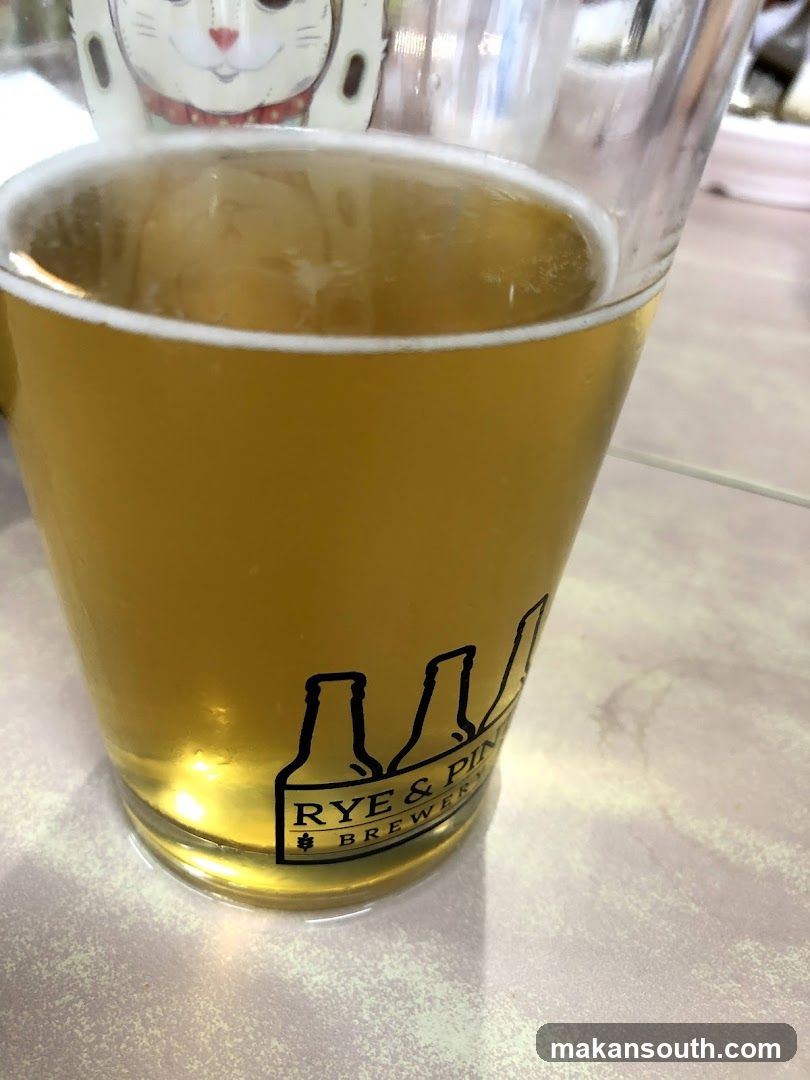 Beer Glass with Brewery Logo